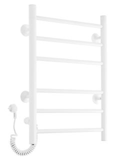 Полотенцесушитель электрический Domoterm Аврора DMT 109-6 40х60 EK L белый